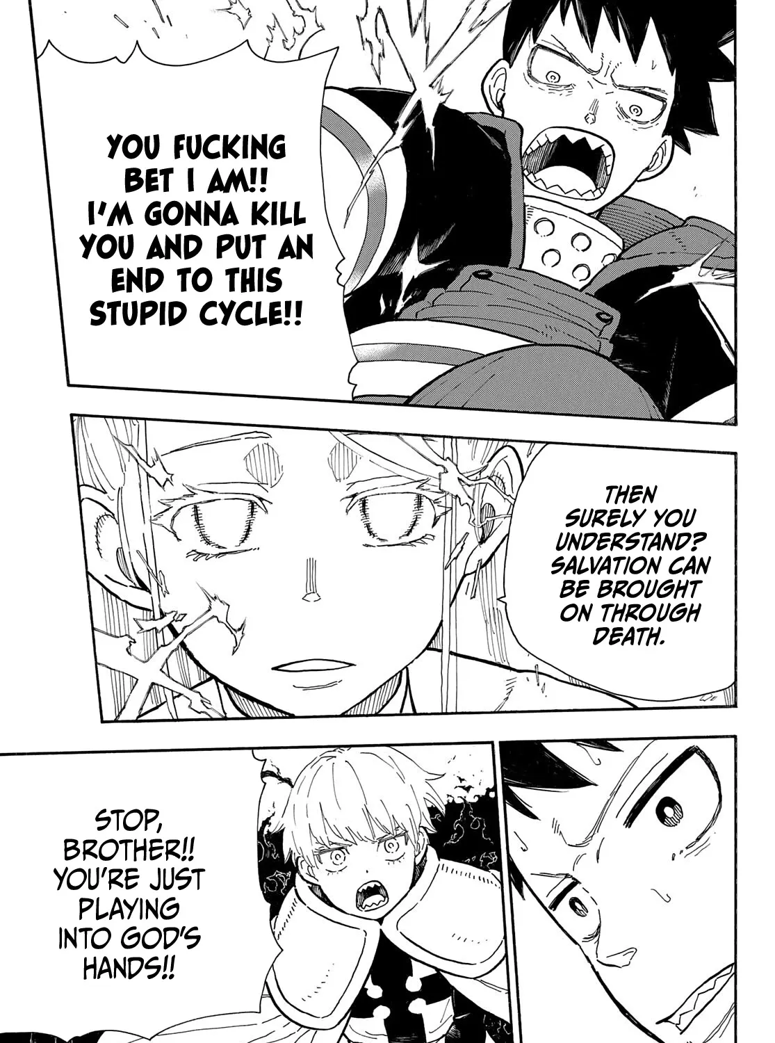 Enen No Shouboutai Mangakakalot X Chapter 288 Page 21