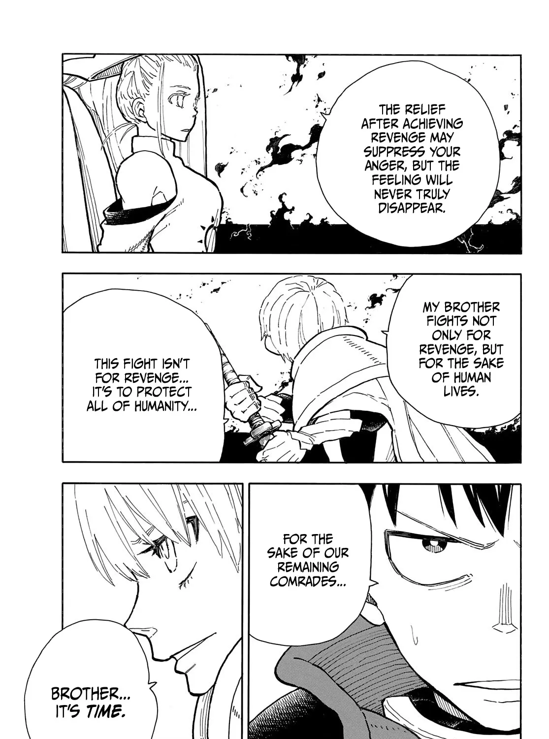 Enen No Shouboutai Mangakakalot X Chapter 288 Page 33