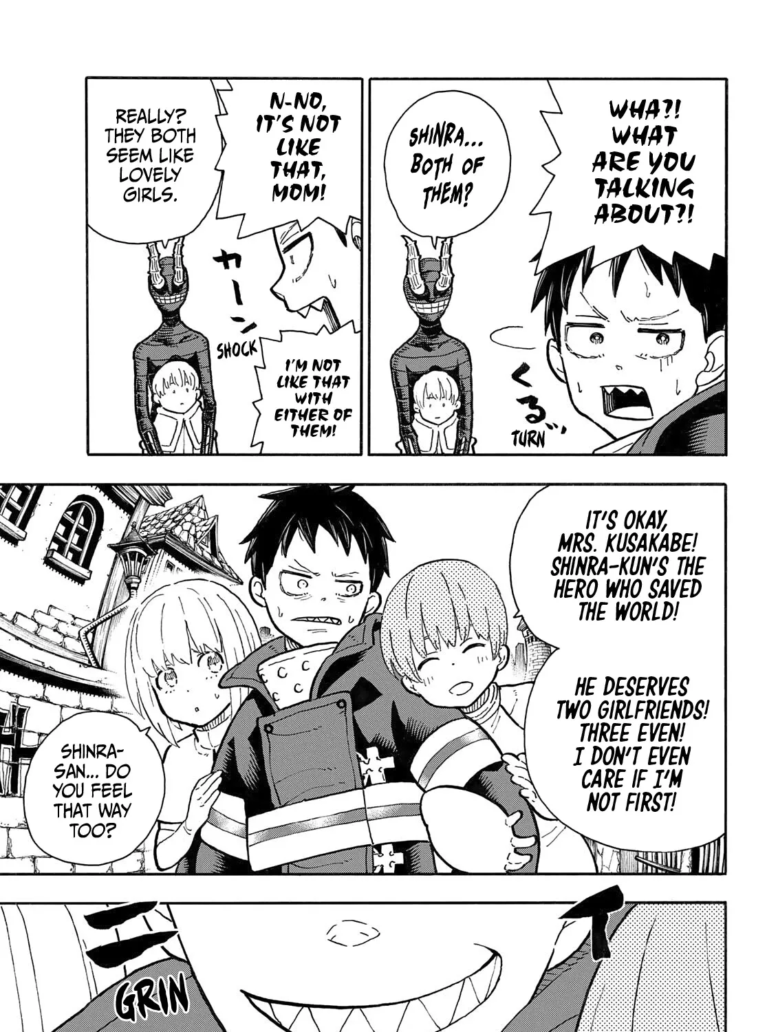 Enen No Shouboutai Mangakakalot X Chapter 302 Page 25