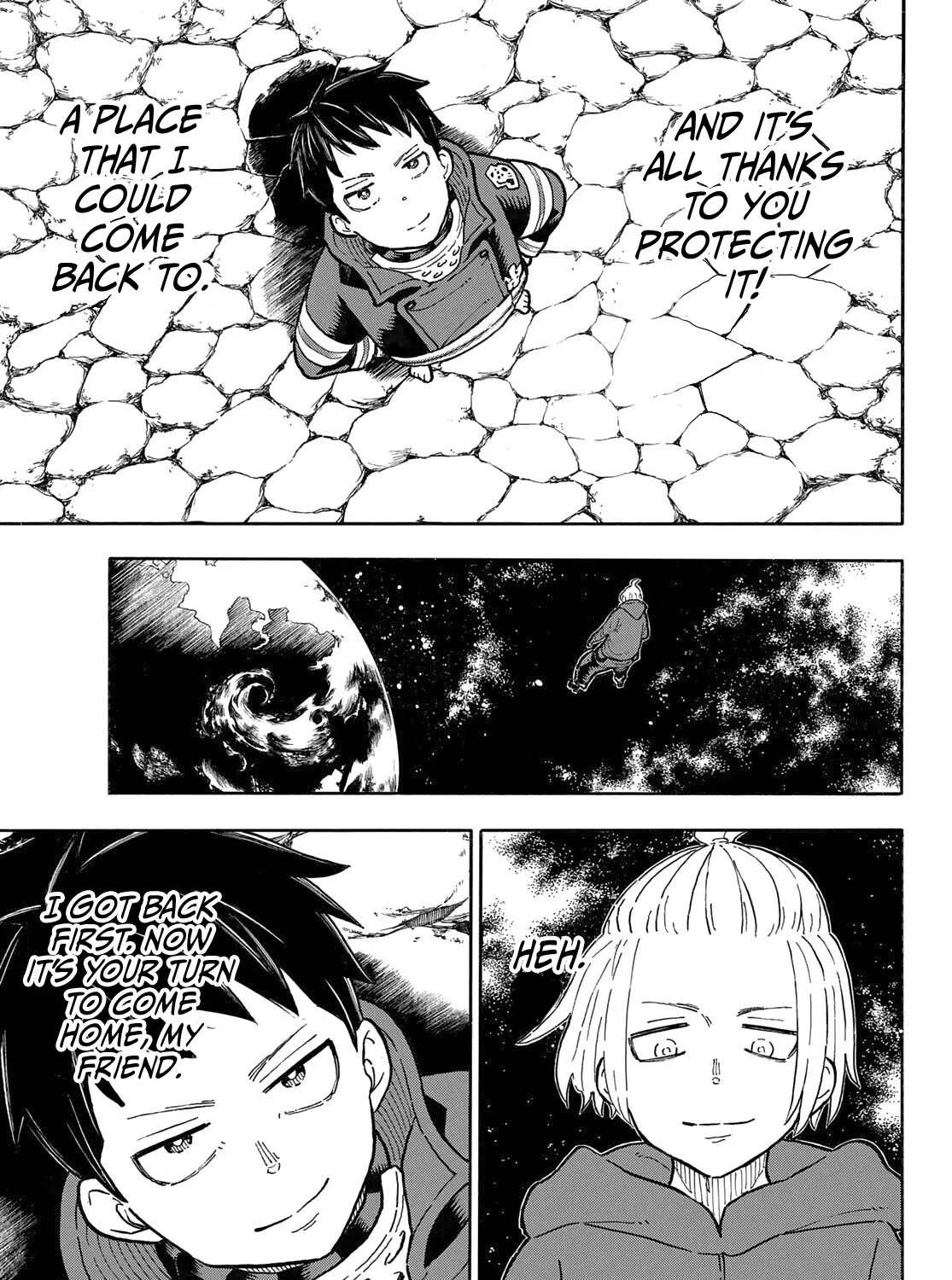 Enen No Shouboutai Mangakakalot X Chapter 302 Page 33