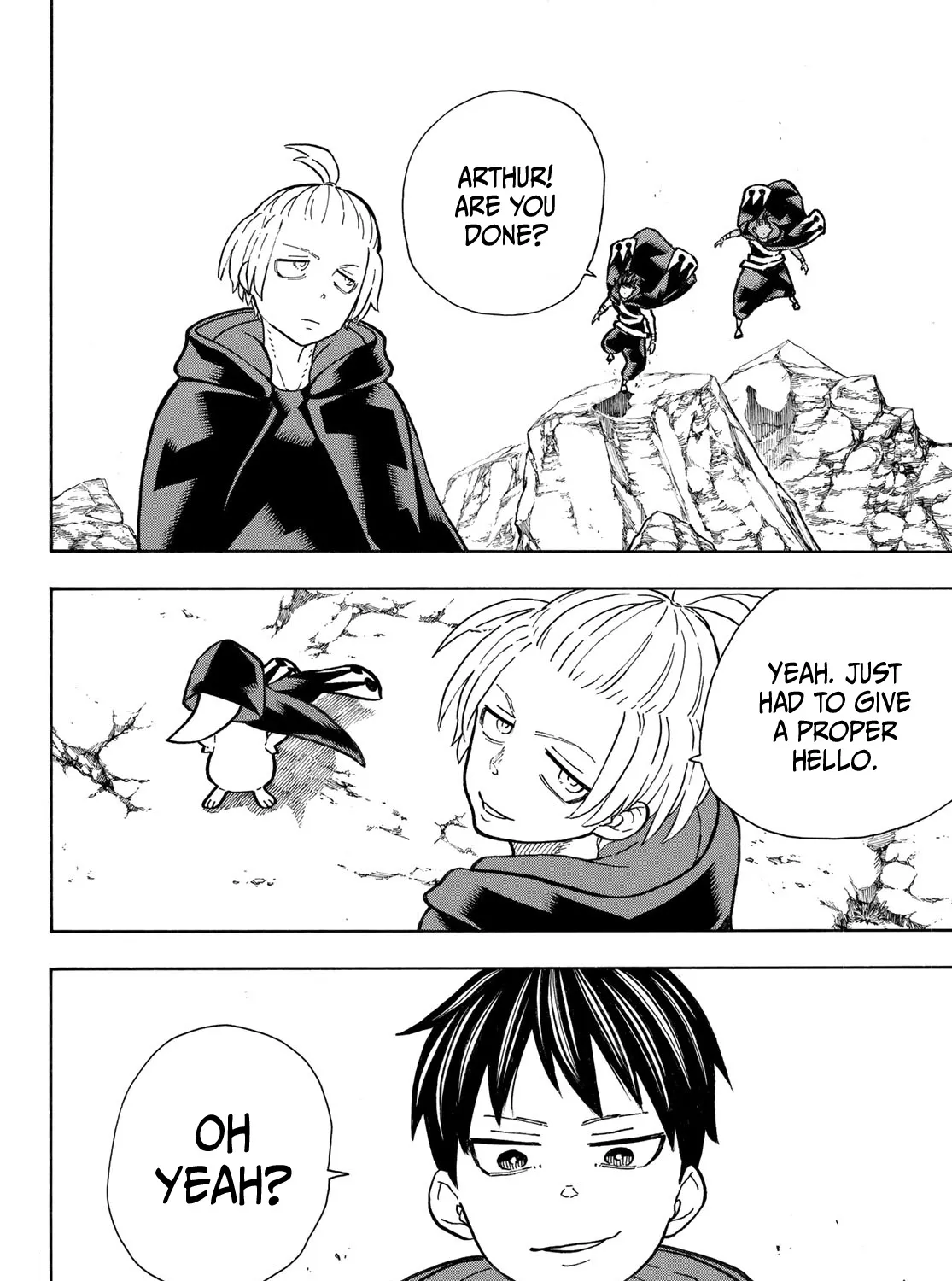 Enen No Shouboutai Mangakakalot X Chapter 303 Page 35