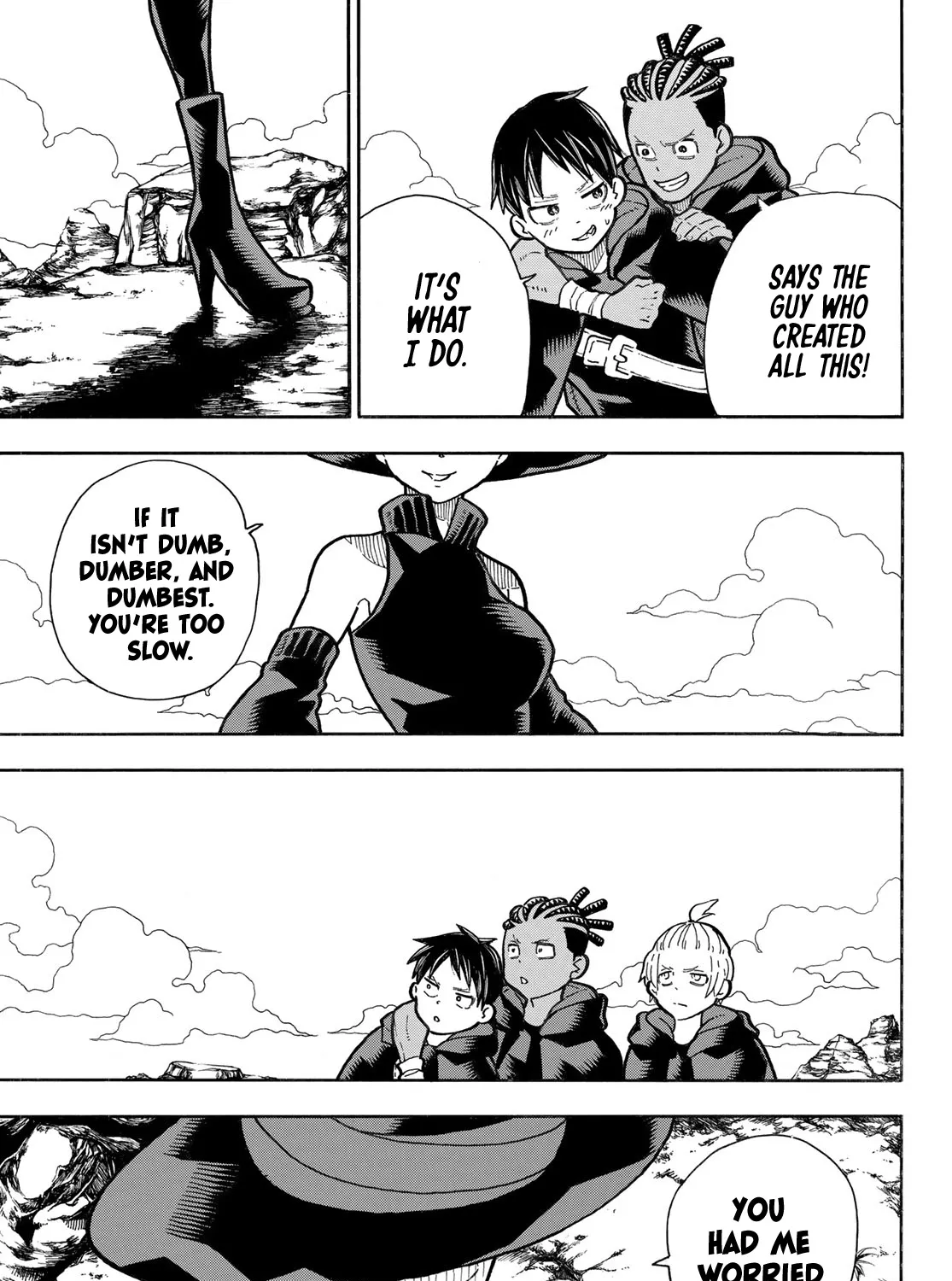 Enen No Shouboutai Mangakakalot X Chapter 303 Page 41