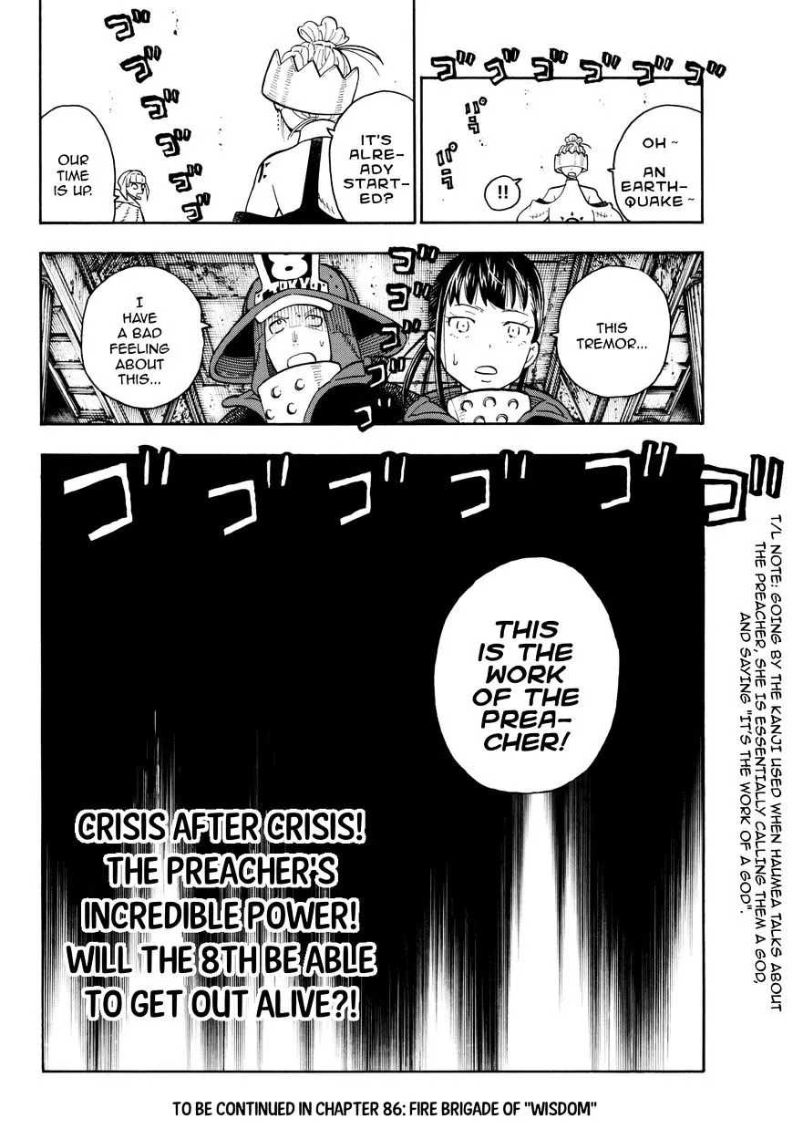 Enen No Shouboutai Mangakakalot X Chapter 85 Page 20