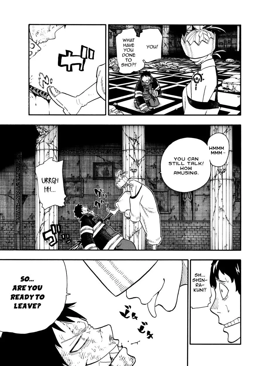 Enen No Shouboutai Mangakakalot X Chapter 85 Page 9