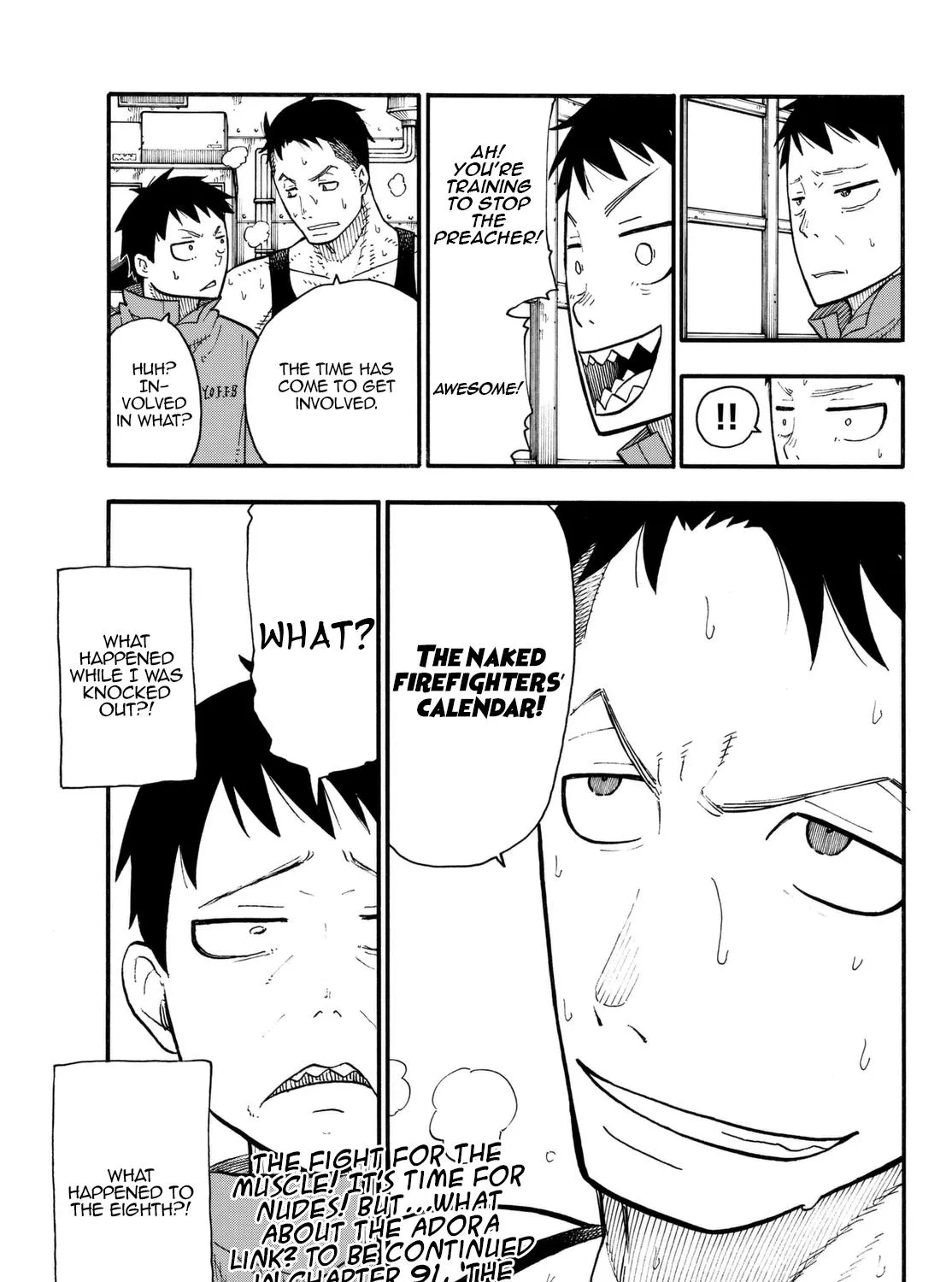 Enen No Shouboutai Mangakakalot X Chapter 90 Page 37