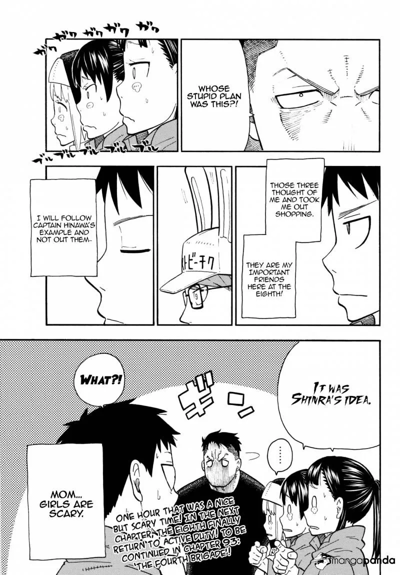 Enen No Shouboutai Mangakakalot X Chapter 92 Page 20