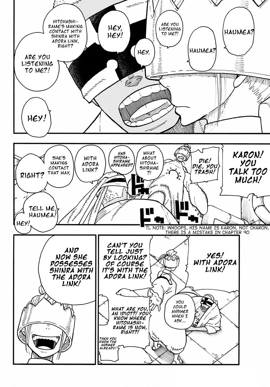 Enen No Shouboutai Mangakakalot X Chapter 95 Page 11