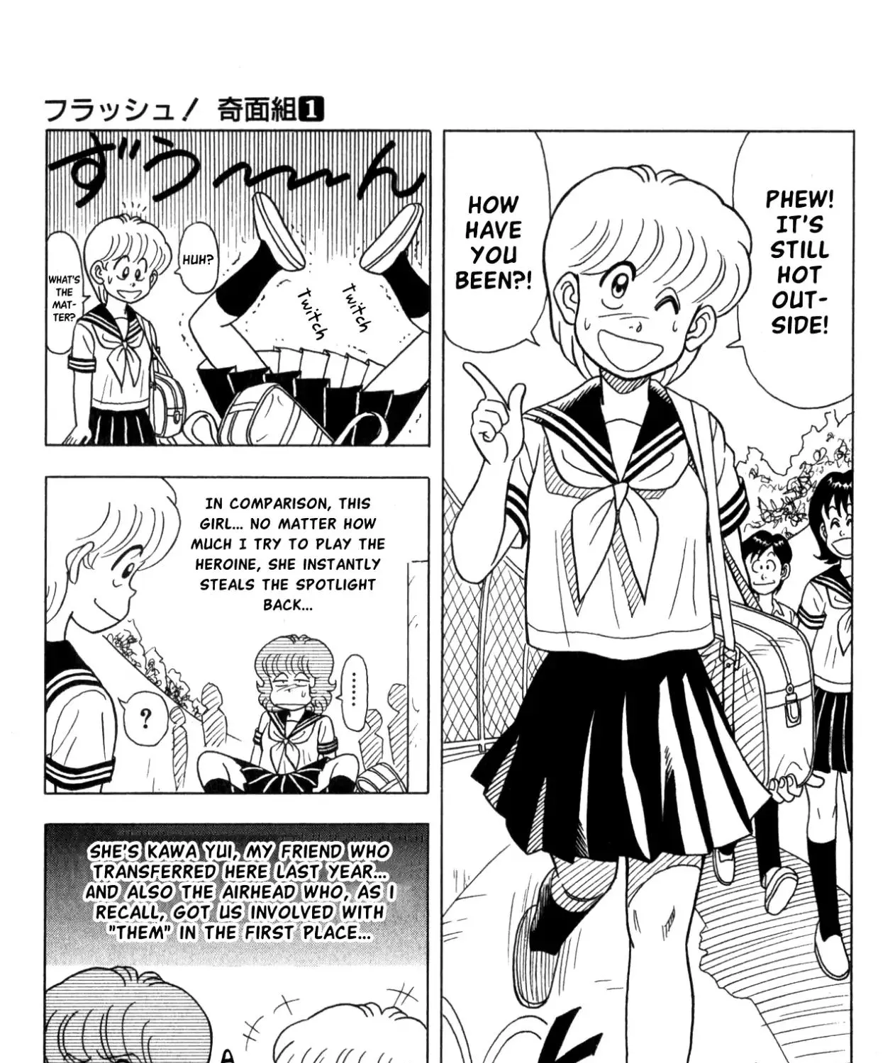 Flash! Funny-face Club Mangakakalot X Chapter 1 Page 12