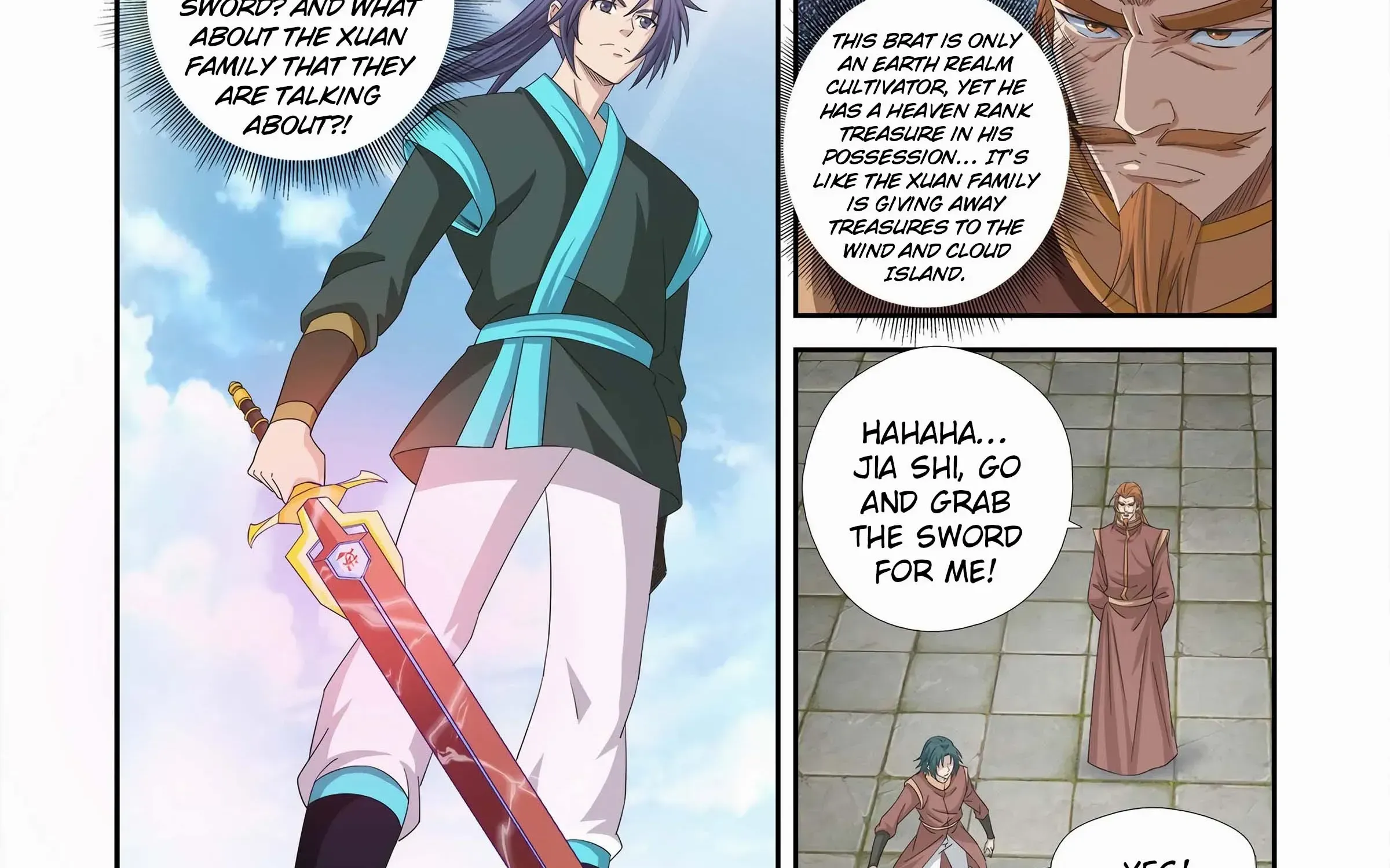 Heaven Defying Sword Mangakakalot X Chapter 454 Page 3
