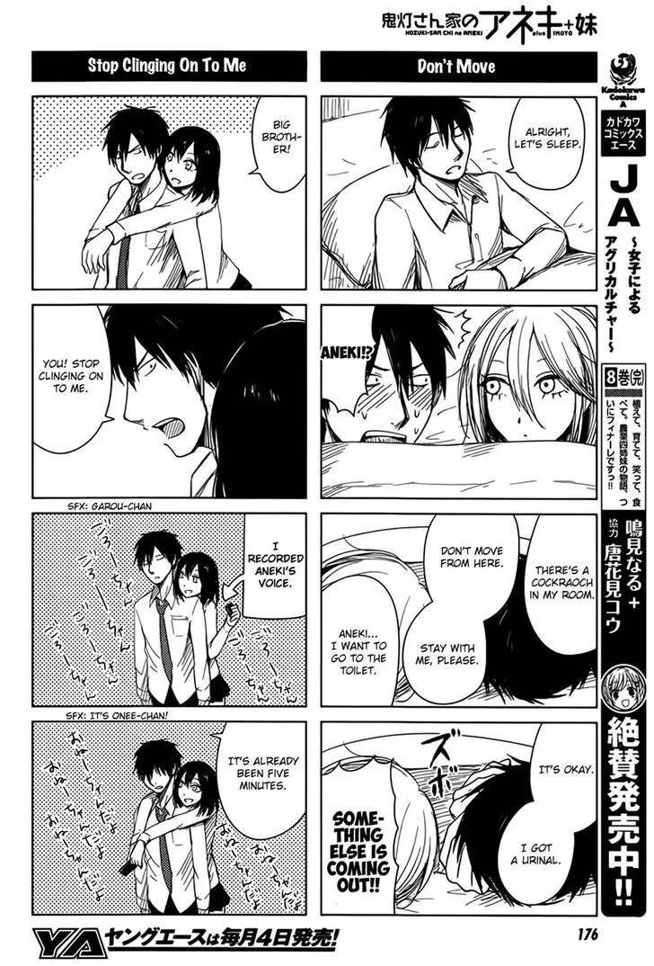 Hoozuki-san Chi no Aneki + Imouto Mangakakalot X Chapter 5 Page 10