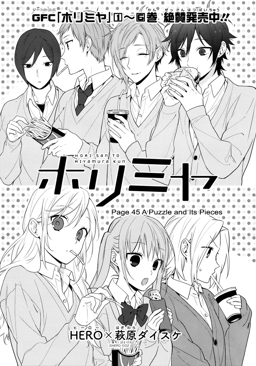 Horimiya Mangakakalot X Chapter 45 Page 1