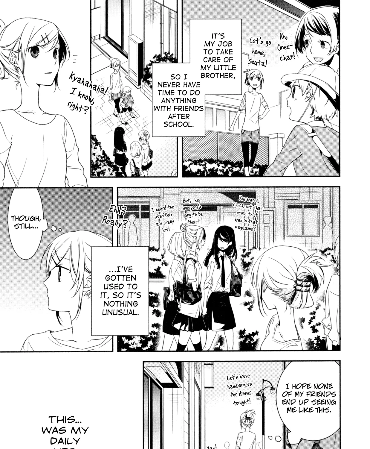 Horimiya Mangakakalot X Chapter 1 Page 21