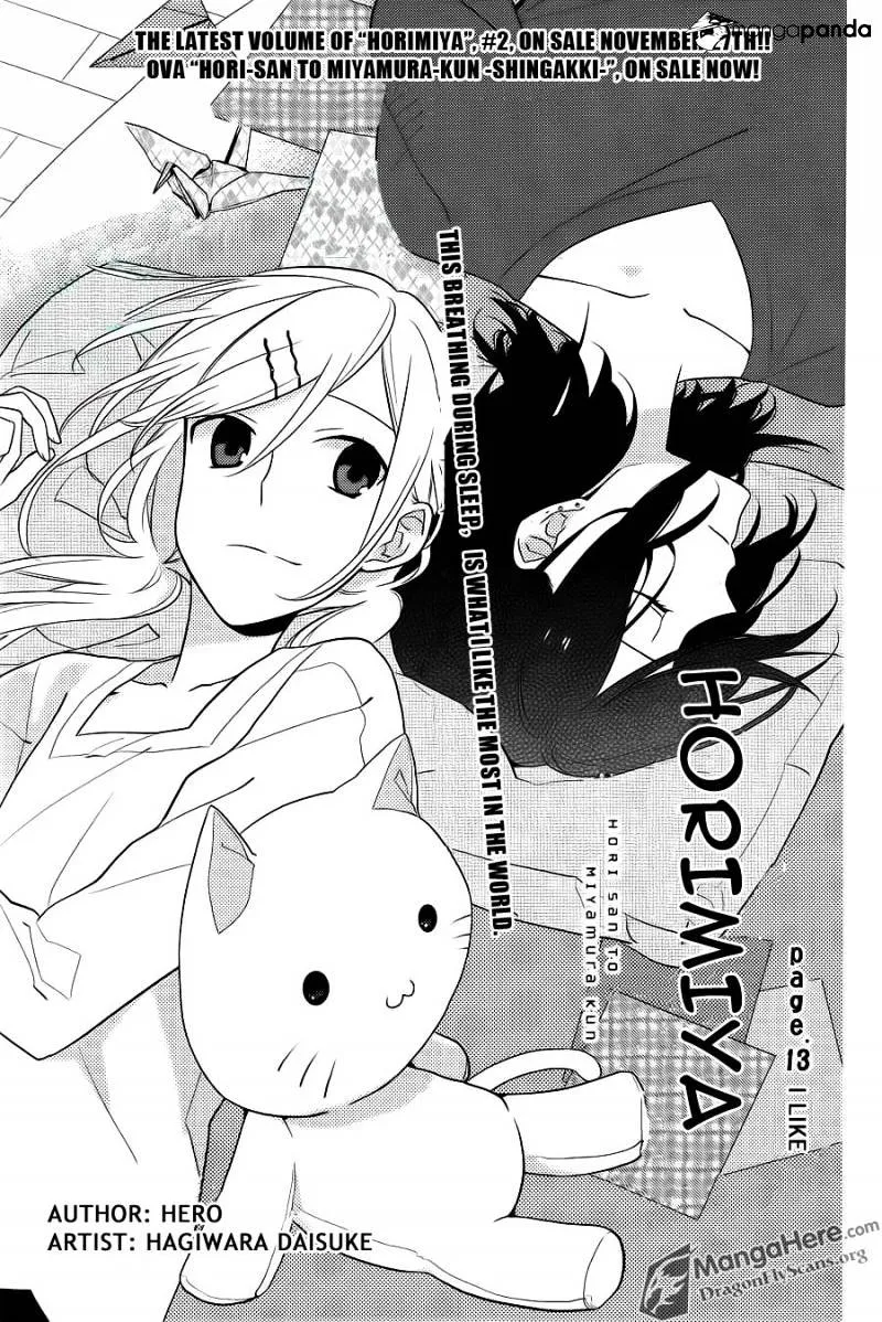 Horimiya Mangakakalot X Chapter 13 Page 2