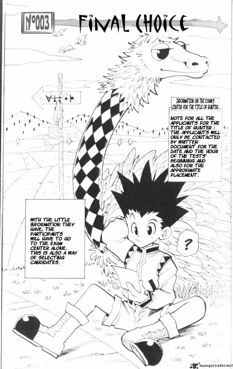 Hunter X Hunter Mangakakalot X Chapter 3 Page 2