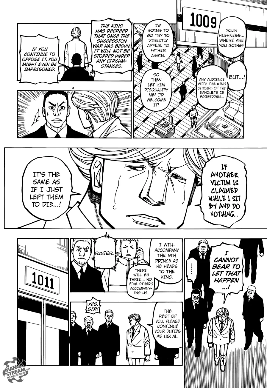 Hunter X Hunter Mangakakalot X Chapter 375 Page 9