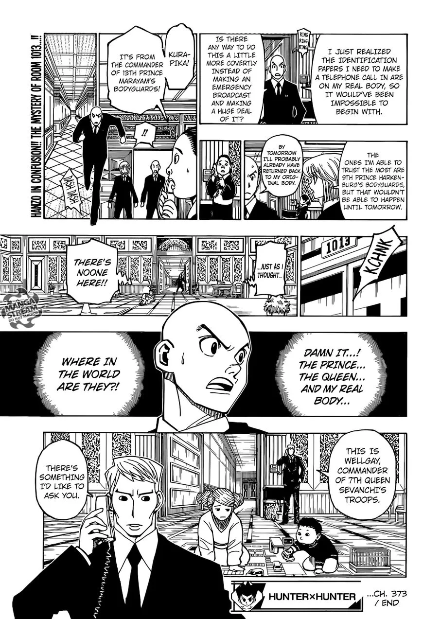 Hunter X Hunter Mangakakalot X Chapter 373 Page 21