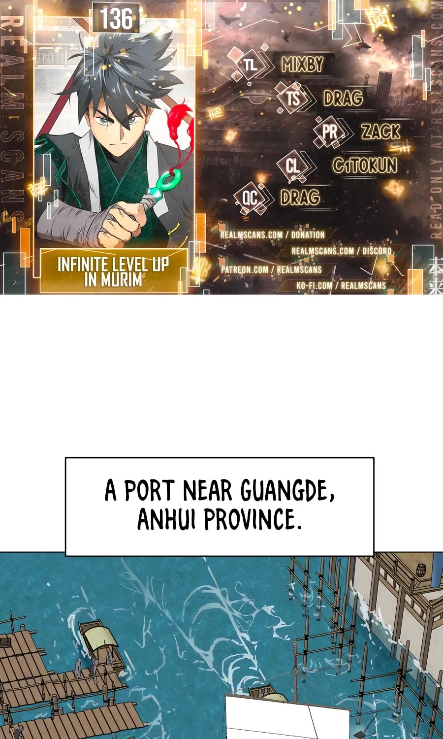 Infinite Leveling: Murim Mangakakalot X Chapter 136 Page 1