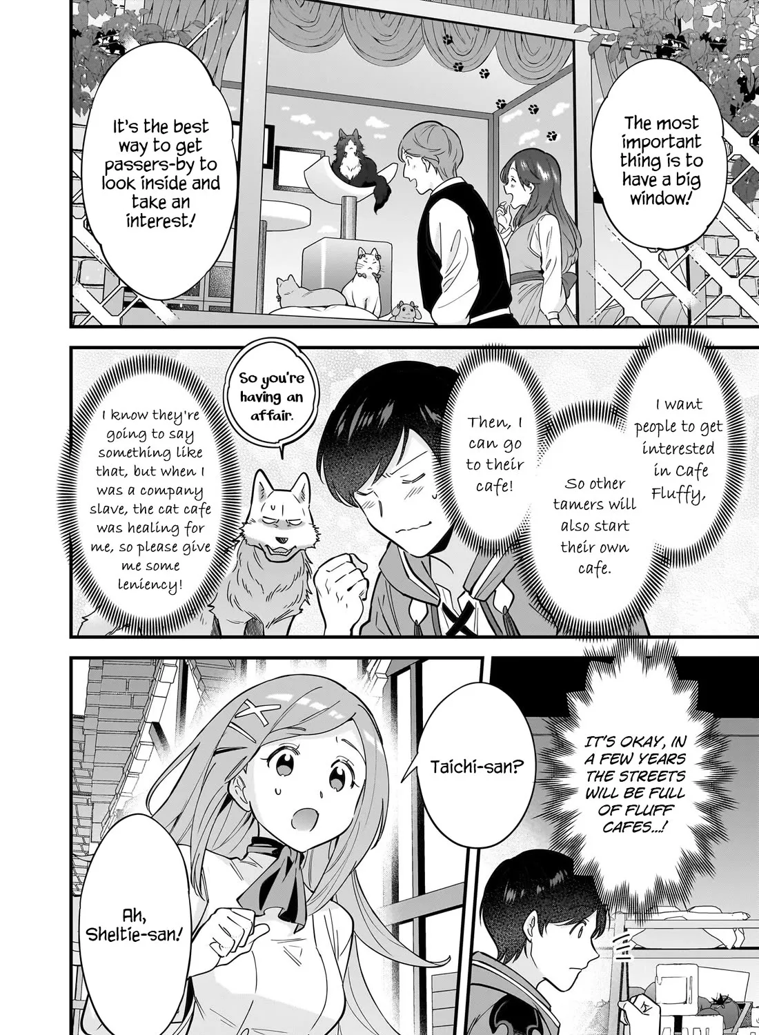 Isekai Mofumofu Cafe Mangakakalot X Chapter 27 Page 48