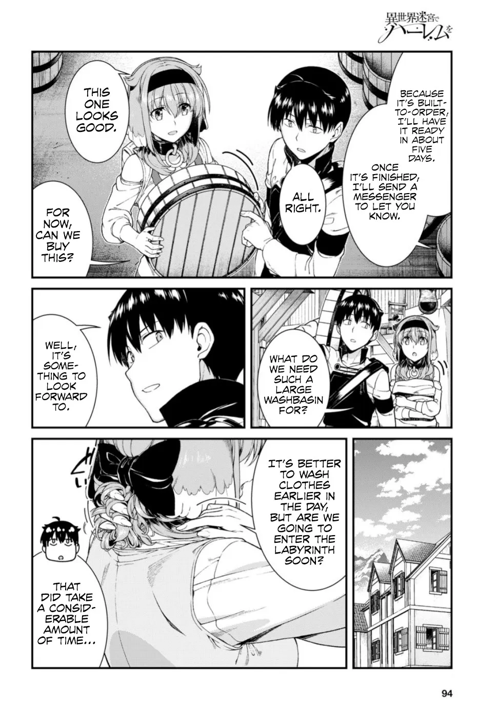Isekai Meikyuu De Harem O Mangakakalot X Chapter 28 Page 9