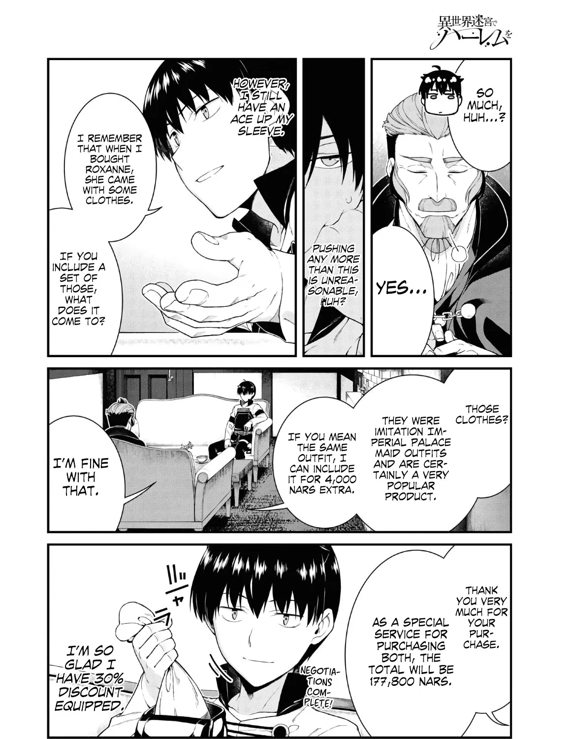 Isekai Meikyuu De Harem O Mangakakalot X Chapter 38 Page 34