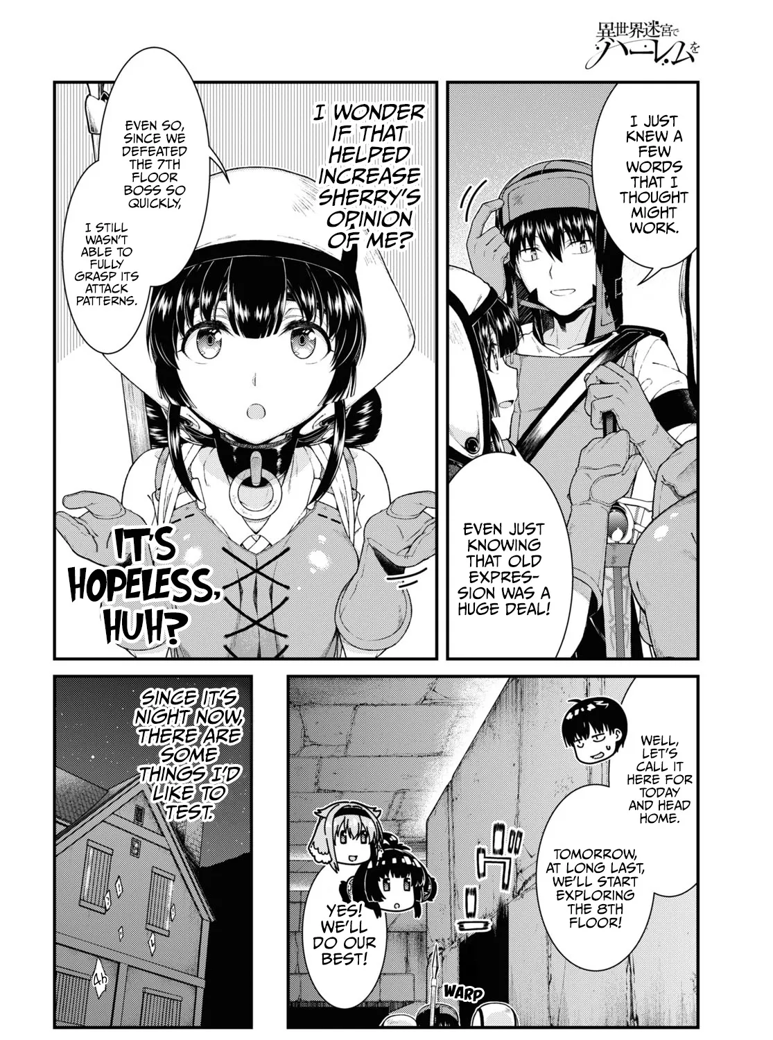 Isekai Meikyuu De Harem O Mangakakalot X Chapter 50 Page 19