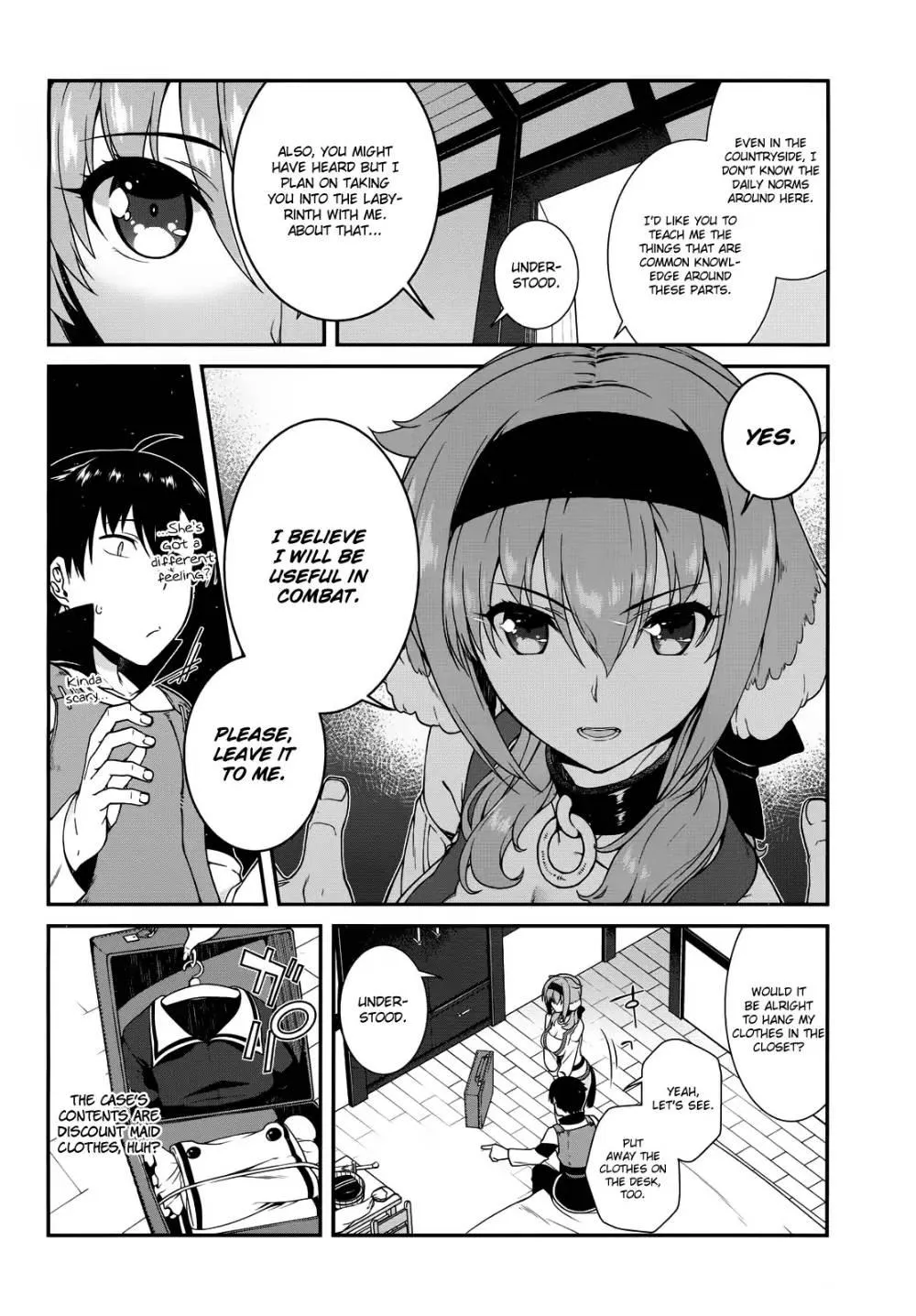 Isekai Meikyuu De Harem O Mangakakalot X Chapter 6.1 Page 10