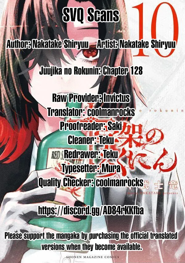 Juujika No Rokunin Mangakakalot X Chapter 128 Page 21