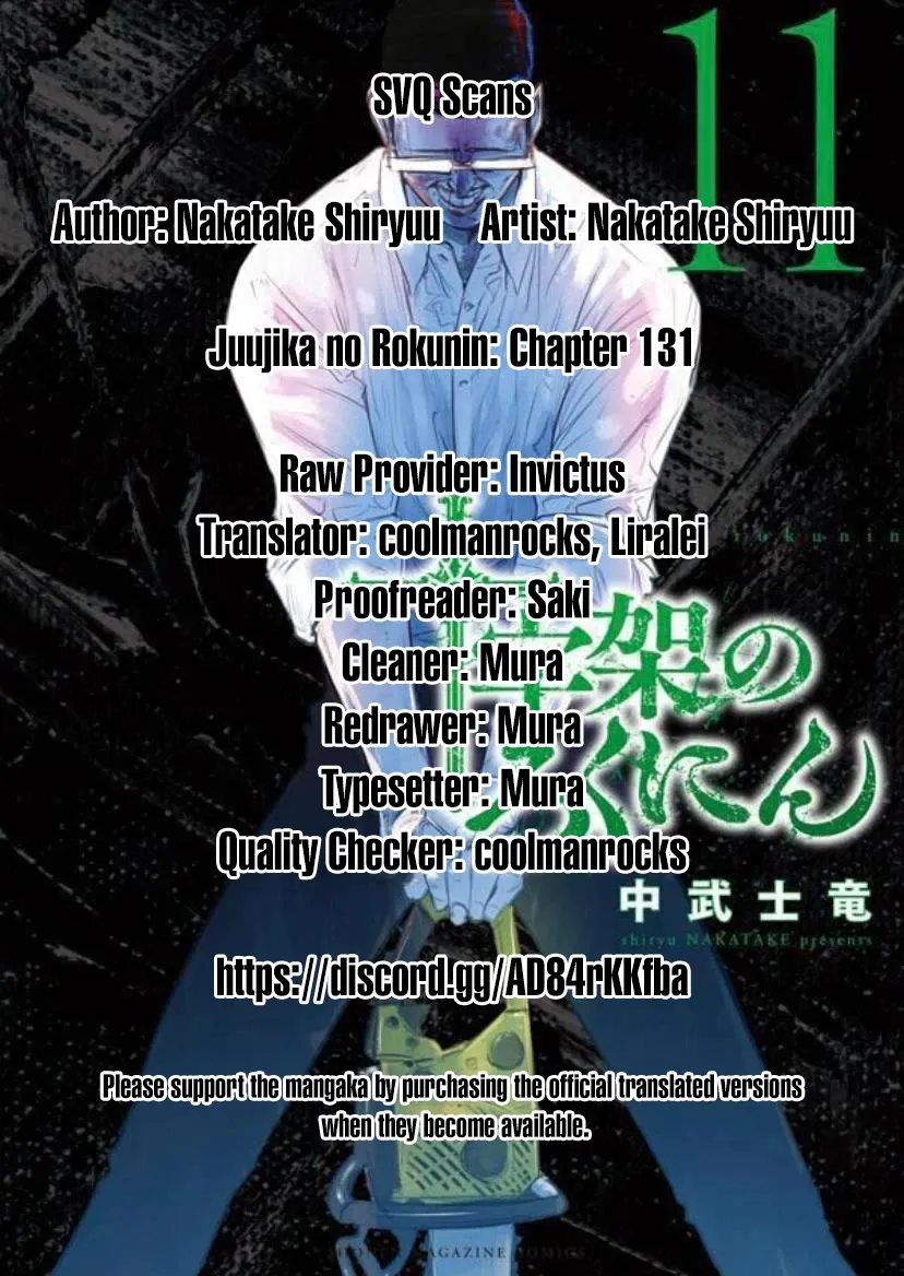 Juujika No Rokunin Mangakakalot X Chapter 131 Page 21