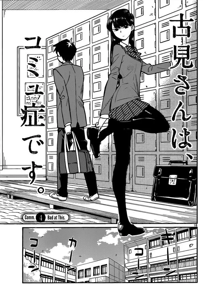 Komi-San Wa Komyushou Desu Mangakakalot X Chapter 4 Page 1