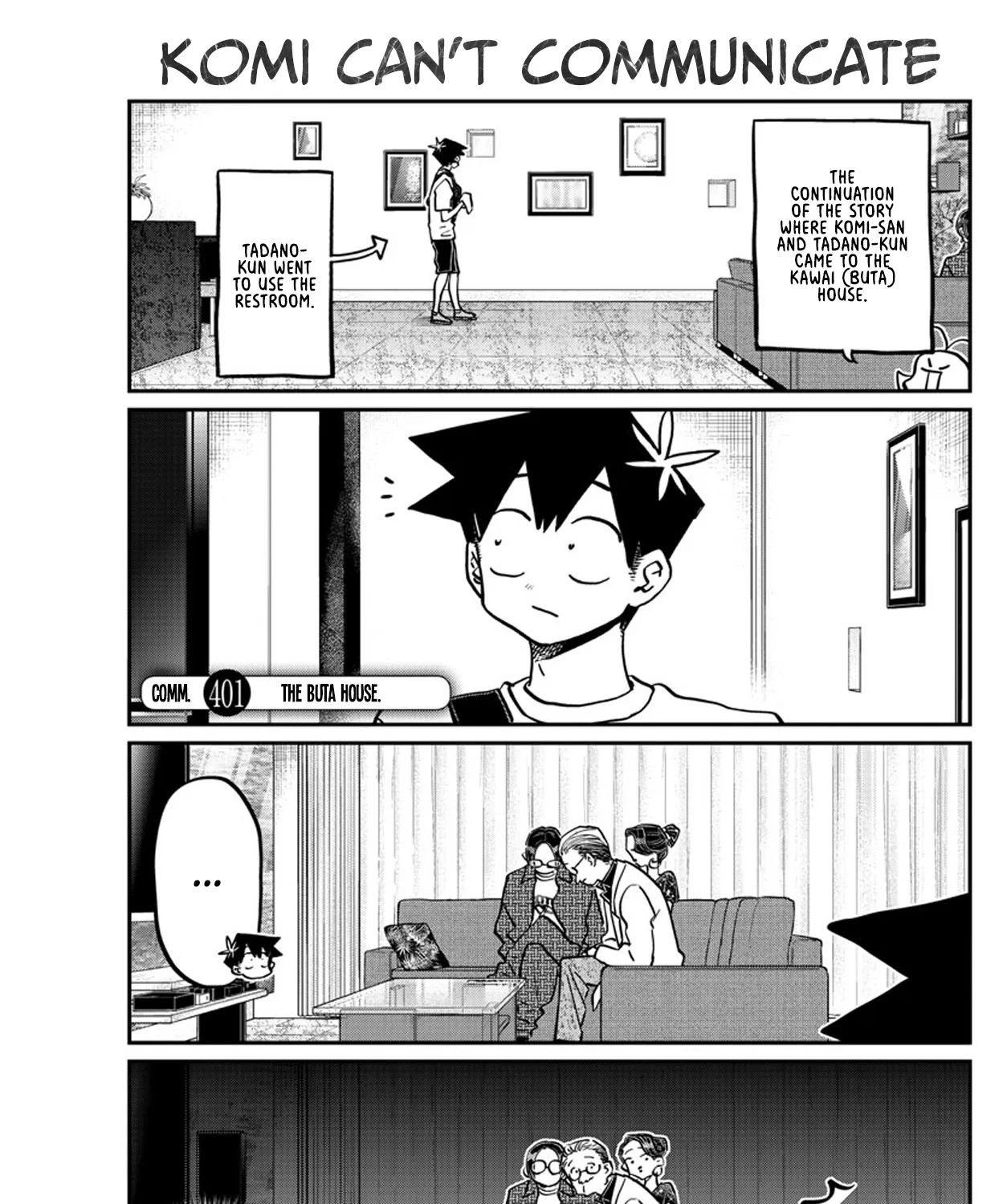 Komi-San Wa Komyushou Desu Mangakakalot X Chapter 401 Page 1