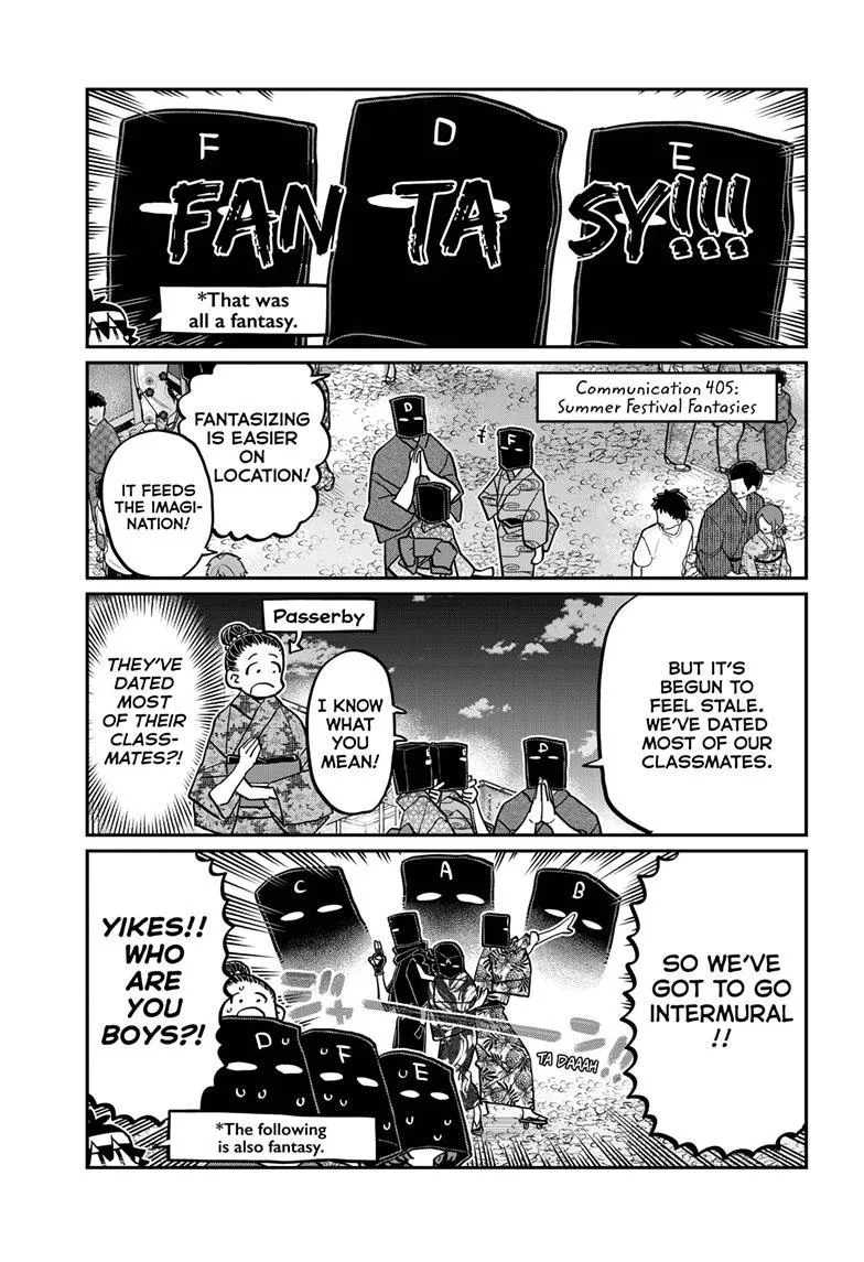 Komi-San Wa Komyushou Desu Mangakakalot X Chapter 405 Page 7