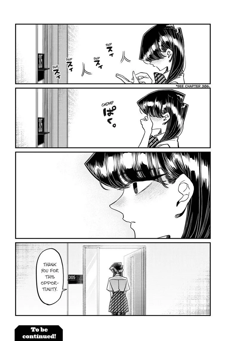 Komi-San Wa Komyushou Desu Mangakakalot X Chapter 407 Page 18