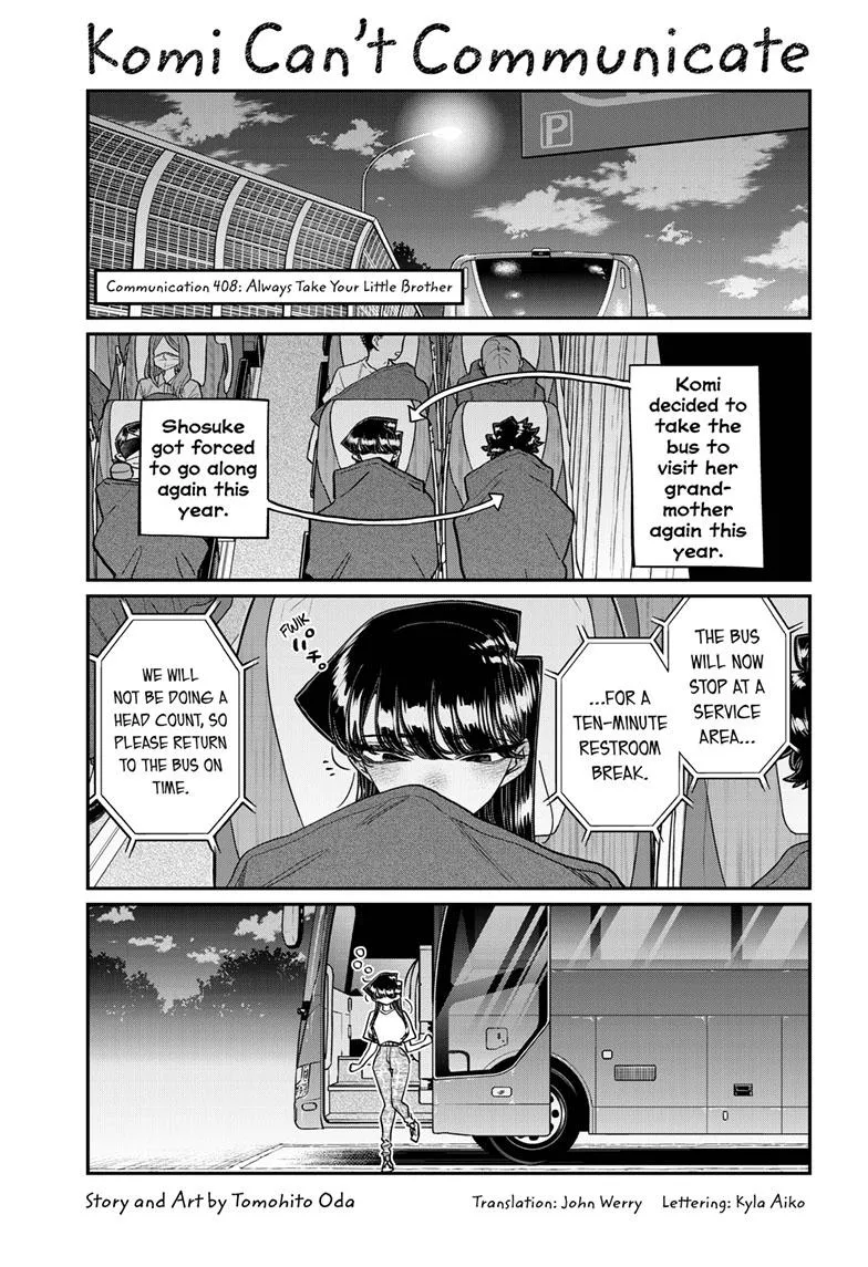 Komi-San Wa Komyushou Desu Mangakakalot X Chapter 408 Page 1