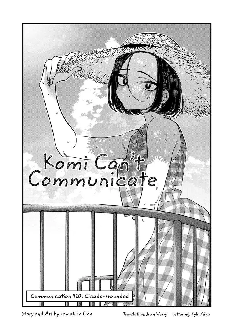 Komi-San Wa Komyushou Desu Mangakakalot X Chapter 410 Page 1