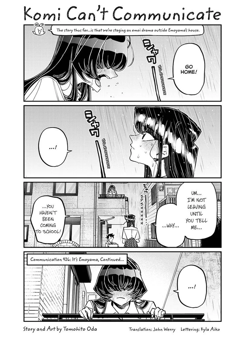 Komi-San Wa Komyushou Desu Mangakakalot X Chapter 426 Page 1