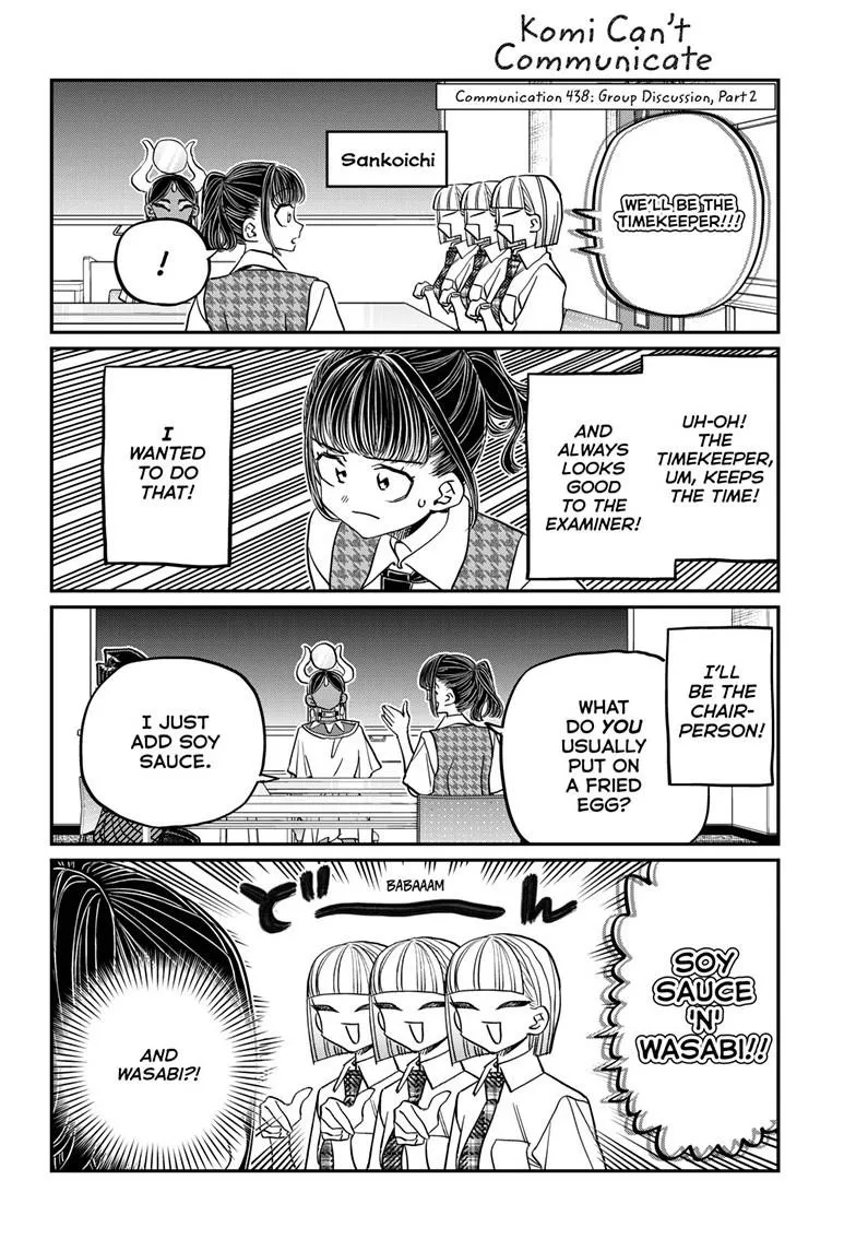 Komi-San Wa Komyushou Desu Mangakakalot X Chapter 438 Page 1