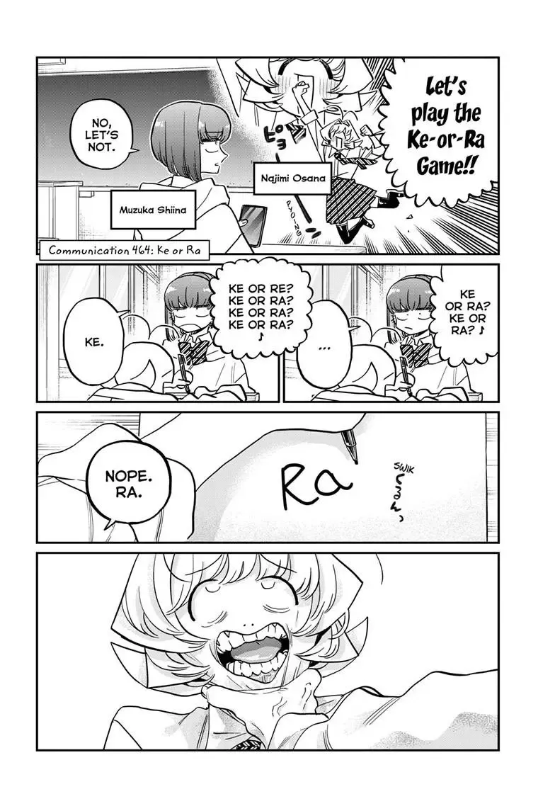 Komi-San Wa Komyushou Desu Mangakakalot X Chapter 464 Page 1