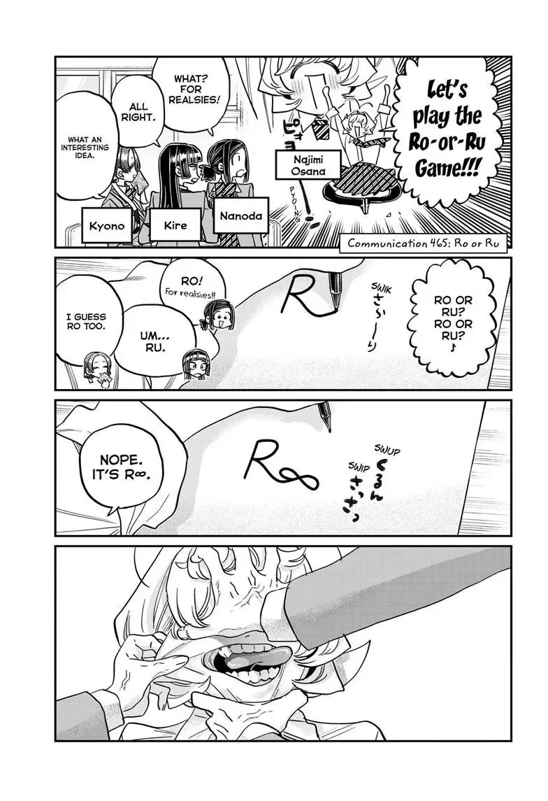 Komi-San Wa Komyushou Desu Mangakakalot X Chapter 465 Page 1