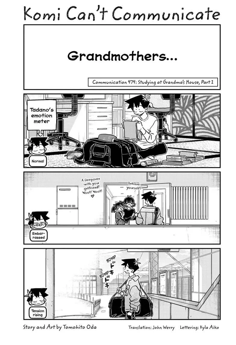 Komi-San Wa Komyushou Desu Mangakakalot X Chapter 474 Page 1