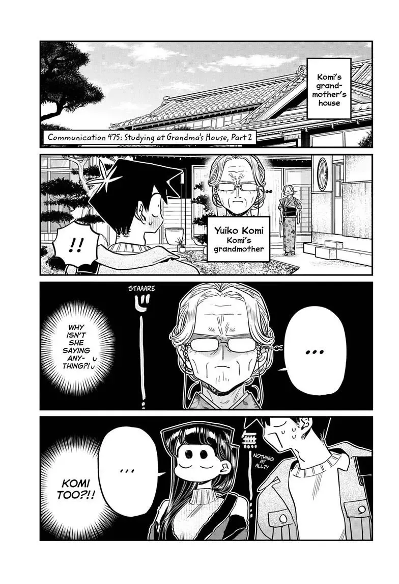 Komi-San Wa Komyushou Desu Mangakakalot X Chapter 475 Page 1