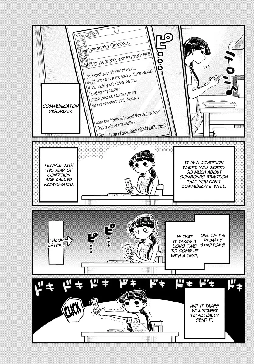 Komi-San Wa Komyushou Desu Mangakakalot X Chapter 48 Page 1