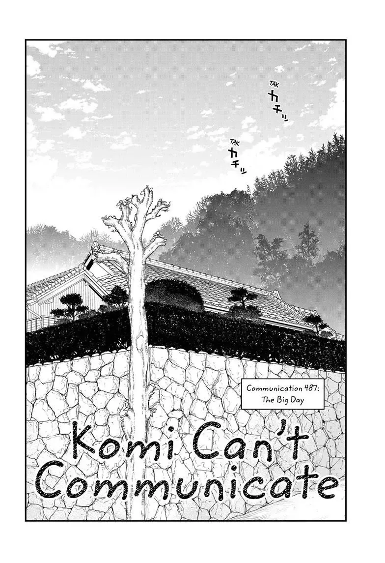 Komi-San Wa Komyushou Desu Mangakakalot X Chapter 487 Page 2