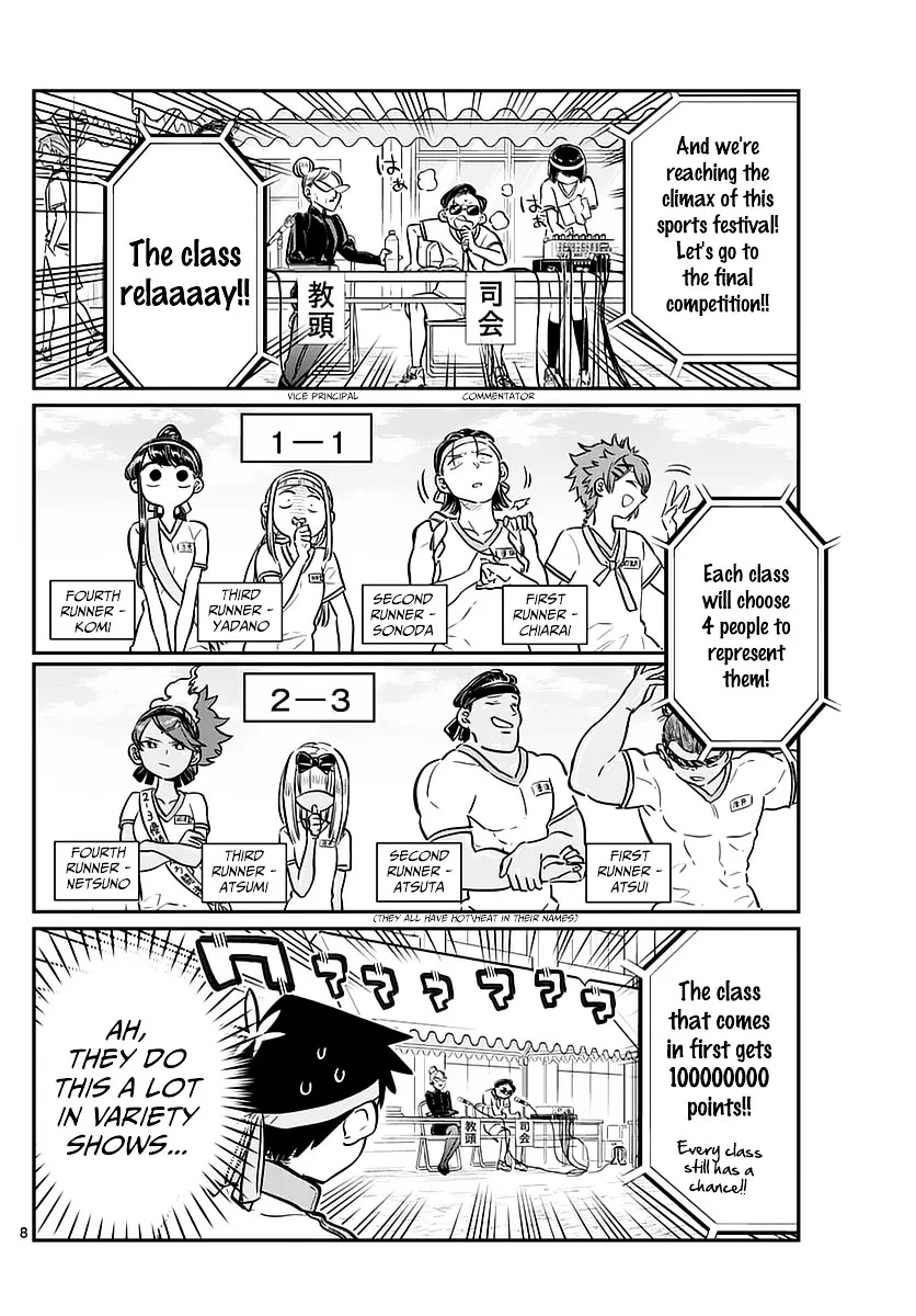 Komi-San Wa Komyushou Desu Mangakakalot X Chapter 55 Page 8