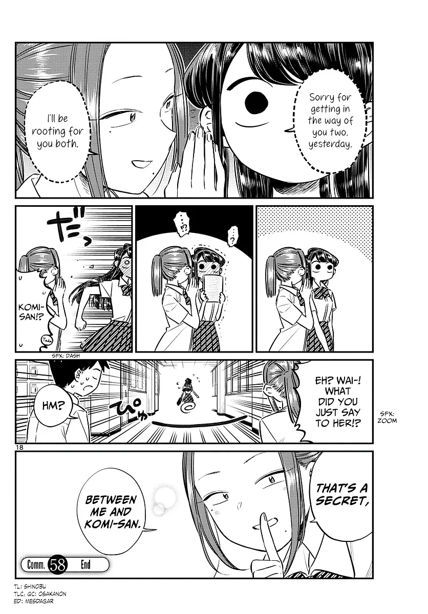 Komi-San Wa Komyushou Desu Mangakakalot X Chapter 58 Page 18