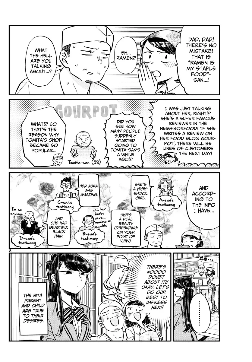 Komi-San Wa Komyushou Desu Mangakakalot X Chapter 61 Page 8