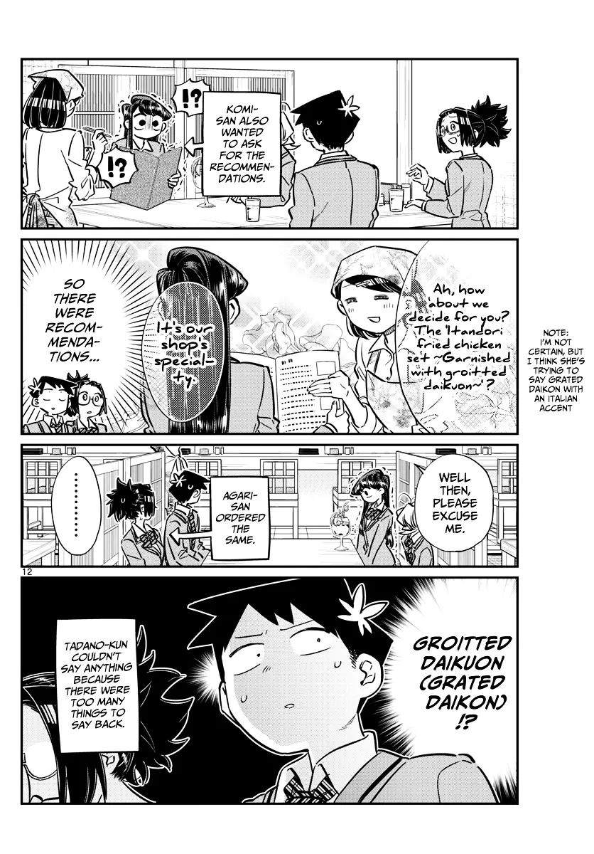 Komi-San Wa Komyushou Desu Mangakakalot X Chapter 61 Page 12