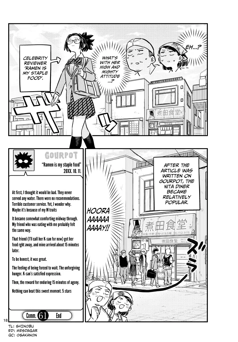 Komi-San Wa Komyushou Desu Mangakakalot X Chapter 61 Page 18