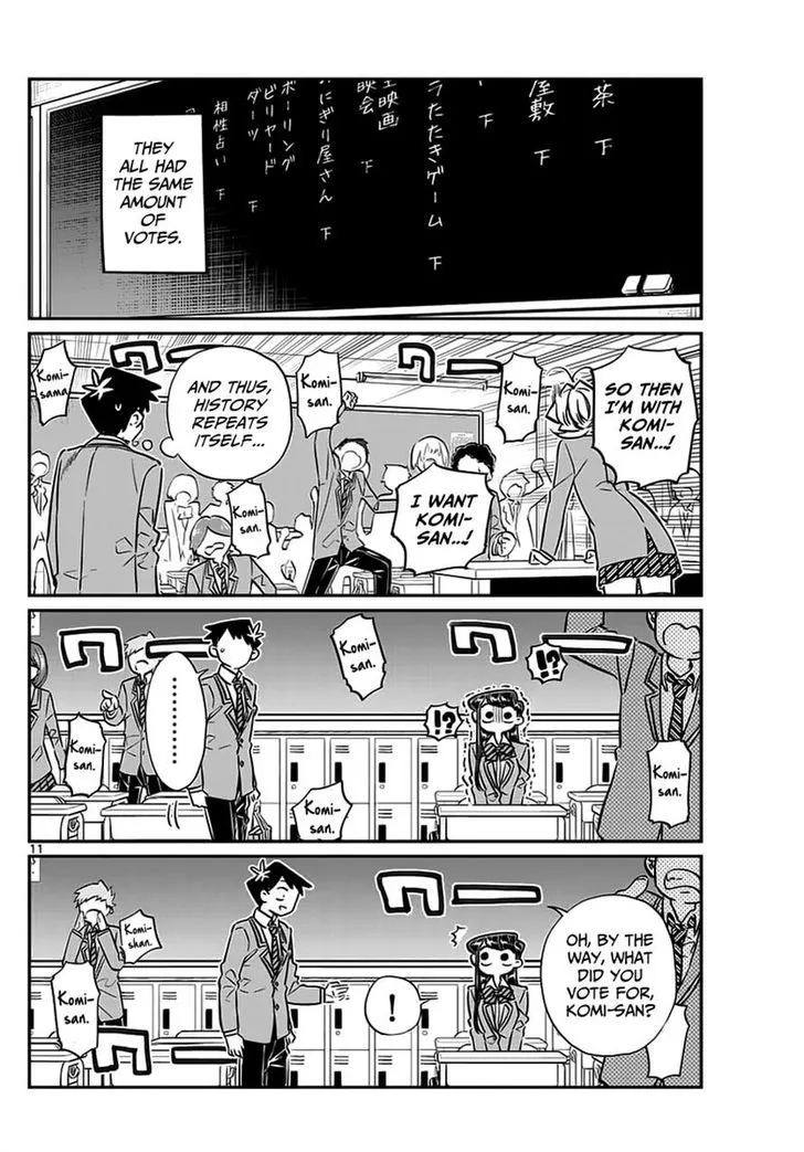 Komi-San Wa Komyushou Desu Mangakakalot X Chapter 62 Page 11