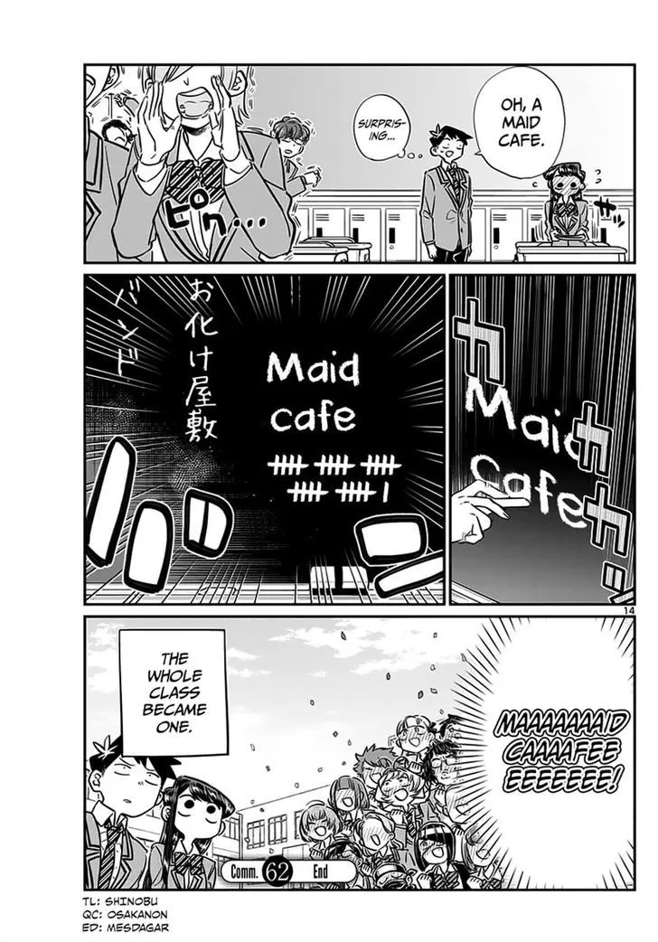 Komi-San Wa Komyushou Desu Mangakakalot X Chapter 62 Page 14