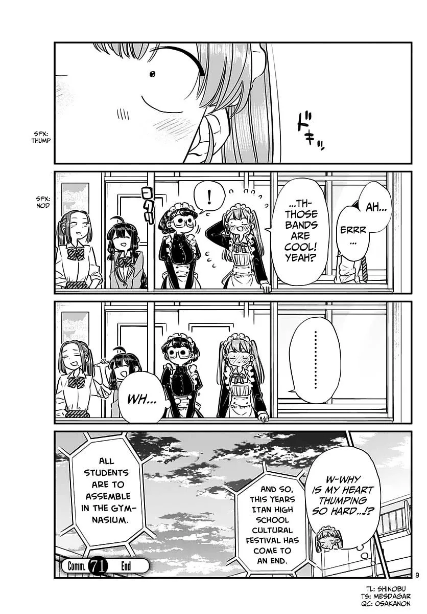 Komi-San Wa Komyushou Desu Mangakakalot X Chapter 71 Page 9